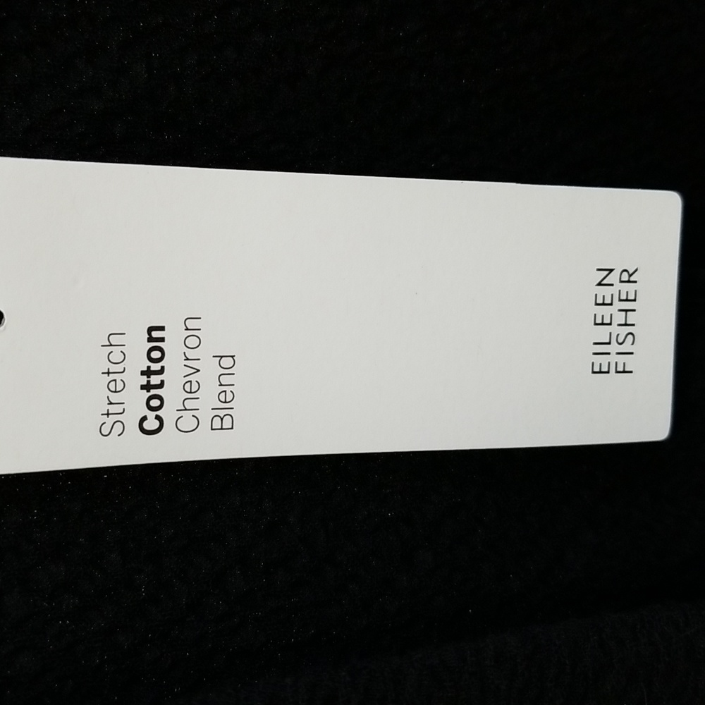 Eileen Fisher Black Notch Collar Jacket Women's Size 2X. NWT - Picture 8 of 9